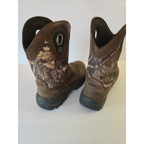 Magellan Outdoors Mens Size 8D Waterproof Wellington Realtree Camo Hunting Boots main image 7